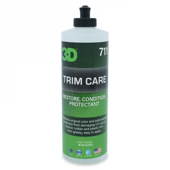 3D Trim Care Protectant - Restaurator culoare suprafete din cauciuc si plastic exterior 473 ml