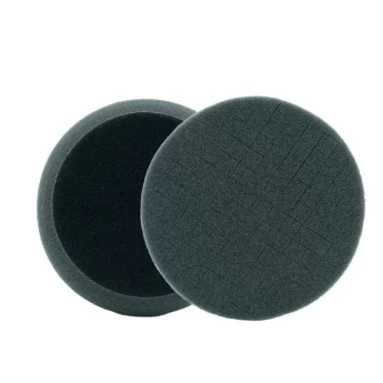 Burete finish negru 75mm - 3D Black Spider-Cut Foam Finishing Pad